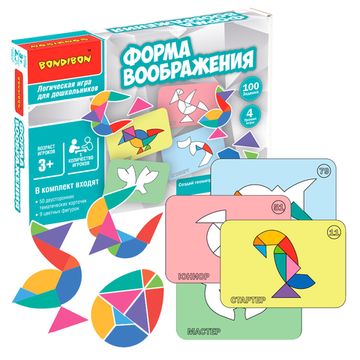 Обучающая настольная игра «ЦВЕТНОЕ СУДОКУ» Bondibon