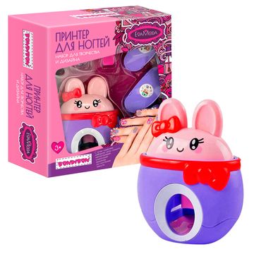 Набор маникюрный «ПРИНТЕР ДЛЯ НОГТЕЙ» 3 штампа Eva Moda Bondibon