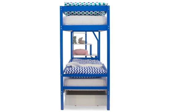 Двухъярусная кровать «Svogen» синий