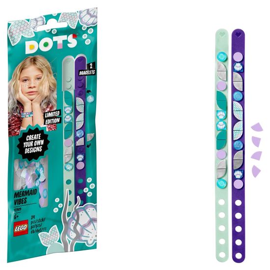 LEGO DOTs 41909 ЛЕГО Дотс Браслет "Русалочка"