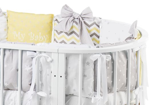 Набор простыней и бортиков для кроватки Sleepy