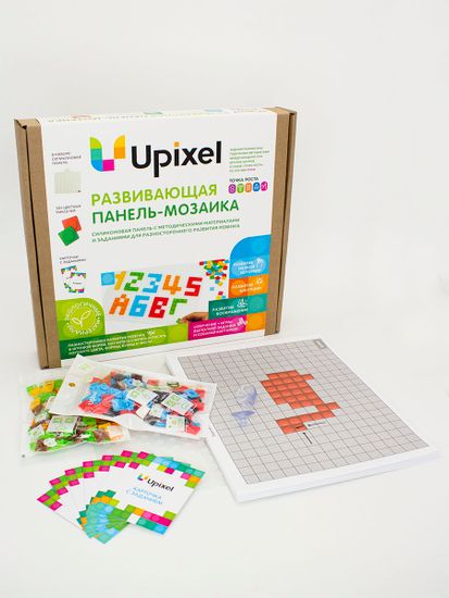 Развивающая панель-мозаика Bright Kiddo WY-K001 Кристальный прозрачный