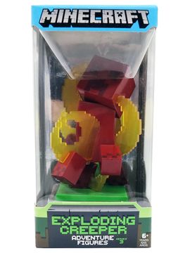Фигурка Minecraft Adventure Figures серия 3 Creeper in Fire 10см