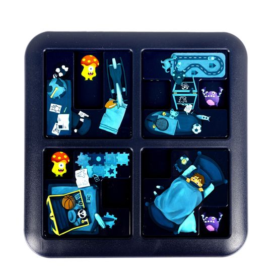 Логическая настольная игра "МОНСТРЫ ПРЯТКИ" Smart Games Bondibon