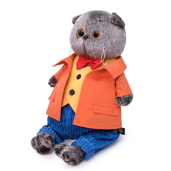 Басик в оранжевом пиджаке 22 см