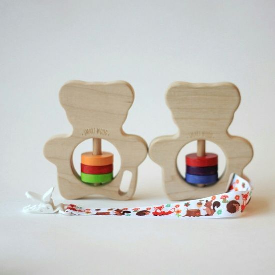 Прорезыватель погремушка Мишка