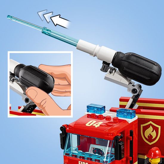 Конструктор LEGO City Fire Пожар в бургер-кафе 60214