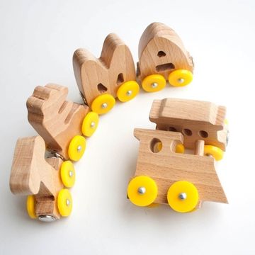 Паровоз Алфавит Bukovki неокрашенный