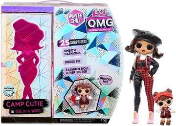 Игровой набор O.M.G. Winter Chill Camp Cutie Fashion Doll & Babe in The Woods Doll, 570257