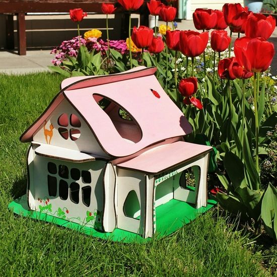 Домик конструктор "Ферма" - С Выбором Цвета