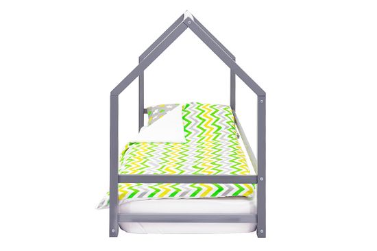 Кровать-домик Монтессори «Svogen» графит