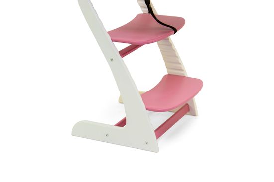 Детский растущий регулируемый стул "Усура белый-лаванда"