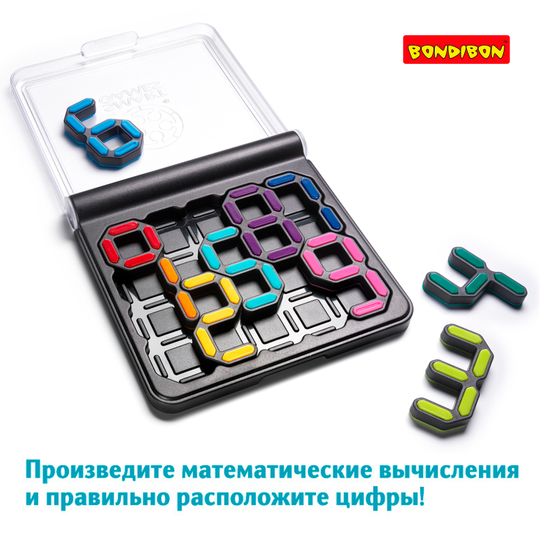 Логическая настольная игра "IQ-Цифры" Smart Games Bondibon