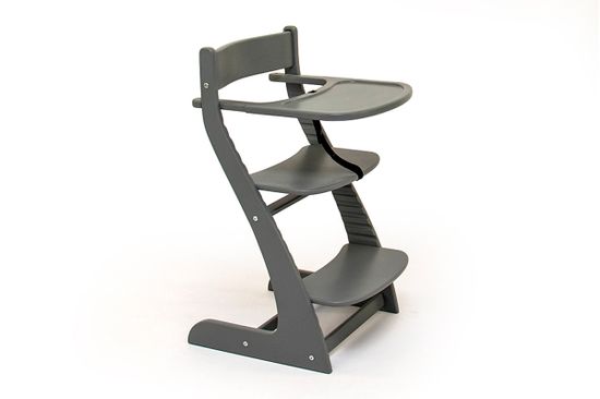 Детский растущий регулируемый стул "Усура графит"