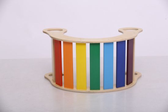 Радуга качалка окрашенная