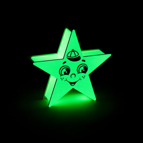 Рисуй светом 897R Ночник ILUMIKA "Звезда" набор для творчества