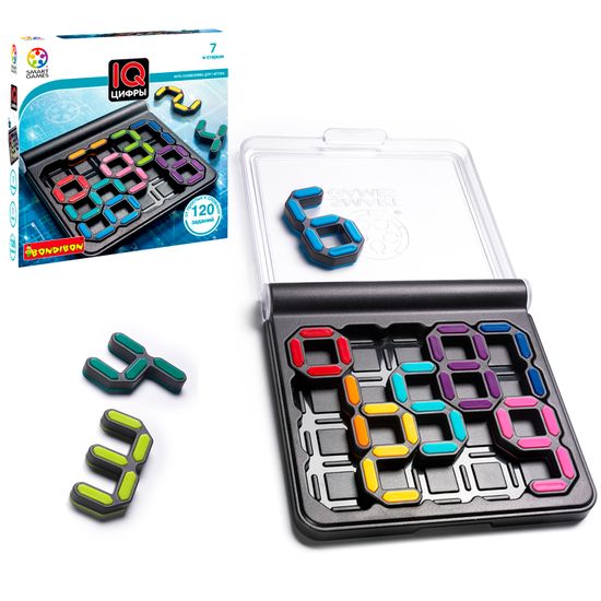 Логическая настольная игра "IQ-Цифры" Smart Games Bondibon