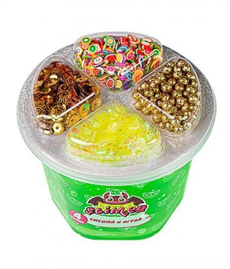 Слайм с вложениями Slimer "Фрукты" 250г