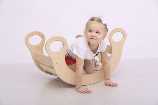 Радуга качалка неокрашенная