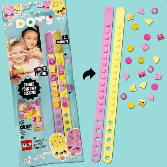 LEGO DOTs 41910 ЛЕГО Дотс Браслет "Мороженое"