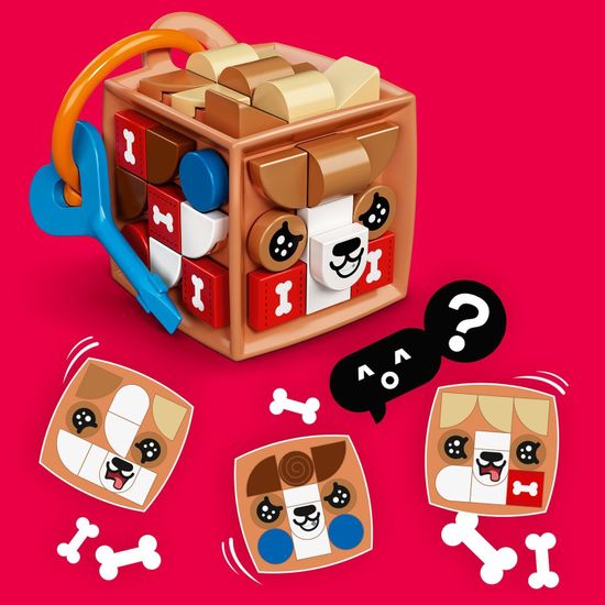LEGO DOTs 41927 ЛЕГО Дотс Брелок «Щенок»