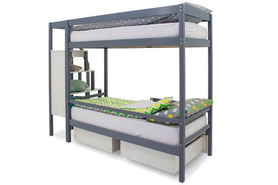 Двухъярусная кровать «Svogen» графит