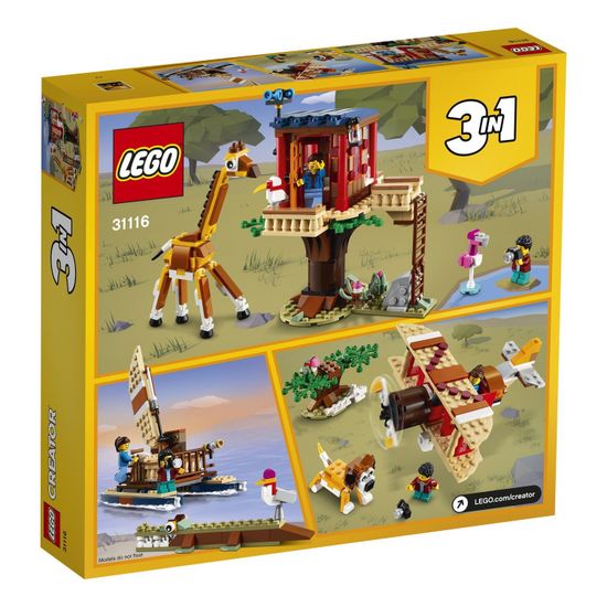 LEGO Creator 31116 Конструктор ЛЕГО Криэйтор Домик на дереве для сафари