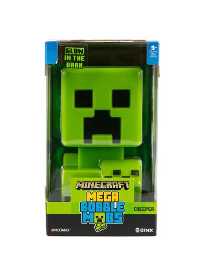 Фигурка Minecraft Creeper Green светится в темноте 13см
