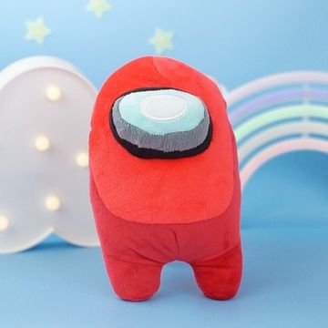 Мягкая игрушка "Among Us" красный, 20см