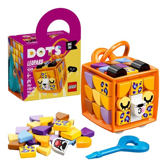 LEGO DOTs 41929 ЛЕГО Дотс Брелок «Леопард»