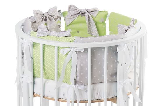 Набор простыней и бортиков для кроватки Sleepy