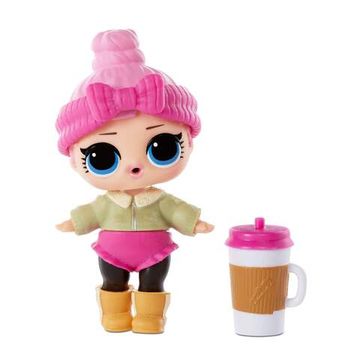 Игровой набор с куклой L.O.L. Surprise! Furniture Winter Chill Hangout Spaces Fire Lodge with Cozy Babe Doll