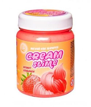 Cream Slime с ароматом клубники, 250 г