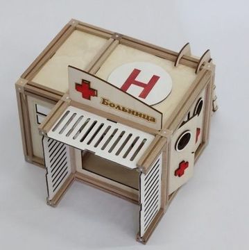 Woodjo Hospital 61 деталь