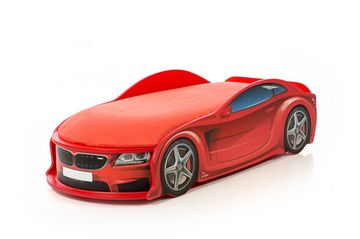 Кровать-машина UNO "БМВ-М" красная