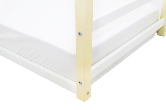 Кровать-домик Монтессори «Svogen» бежево-белый