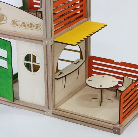 Woodjo Cafe 57 деталей