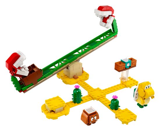 Конструктор LEGO Super Mario 71365 Дополнительный набор Мощная атака Растения-пираньи