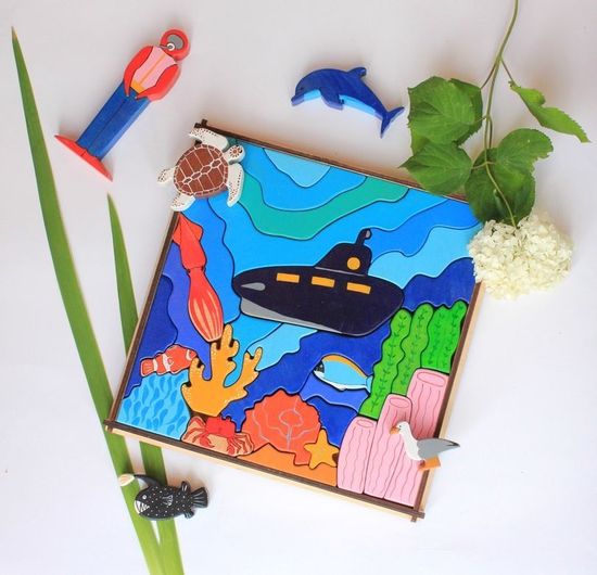 Игровое панно Подводный мир