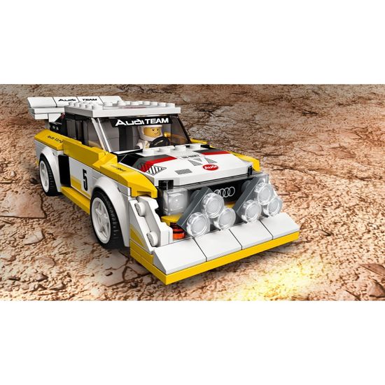 Конструктор LEGO Speed Champions 76897 1985 Audi Sport quattro S1