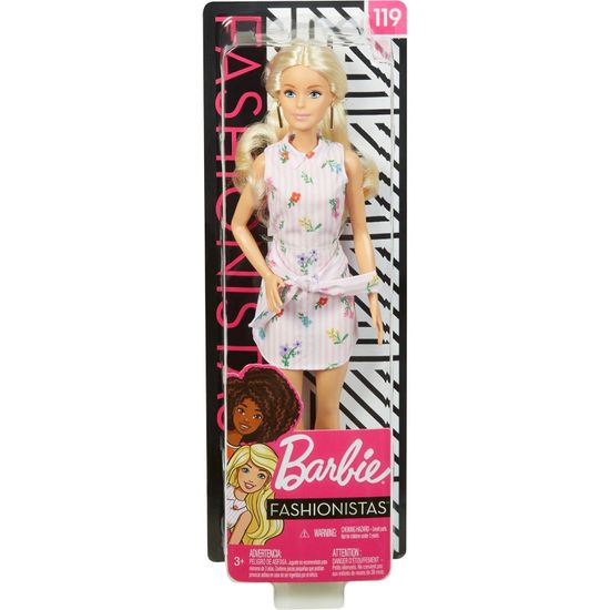 Кукла Barbie Игра с модой Платье-рубашка с цветочным принтом FXL52