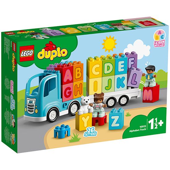 LEGO DUPLO 10915 Конструктор ЛЕГО ДУПЛО Грузовик Алфавит