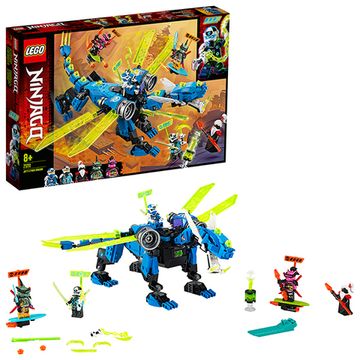 LEGO Ninjago 71711 Конструктор ЛЕГО Ниндзяго Кибердракон Джея