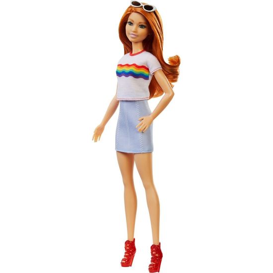 Кукла Barbie Игра с модой Радужный восторг FXL55