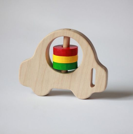 Прорезыватель погремушка Машинка