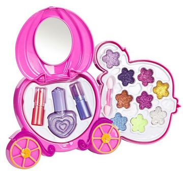 Набор детской декоративная косметики Bondibon Eva Moda, косметичка-карета 2-уровневая
