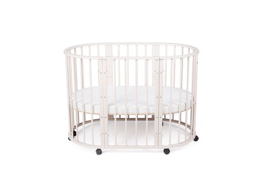 Кроватка для новорожденных трансформер Sleepy 8 в 1 без маятника Бежевый