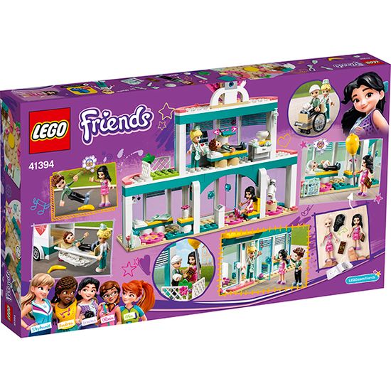 LEGO Friends 41394 Конструктор ЛЕГО Подружки Городская больница Хартлейк