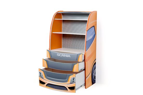 Детский шкаф "Скания" манго