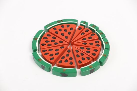 Пазл Арбуз счет до 10